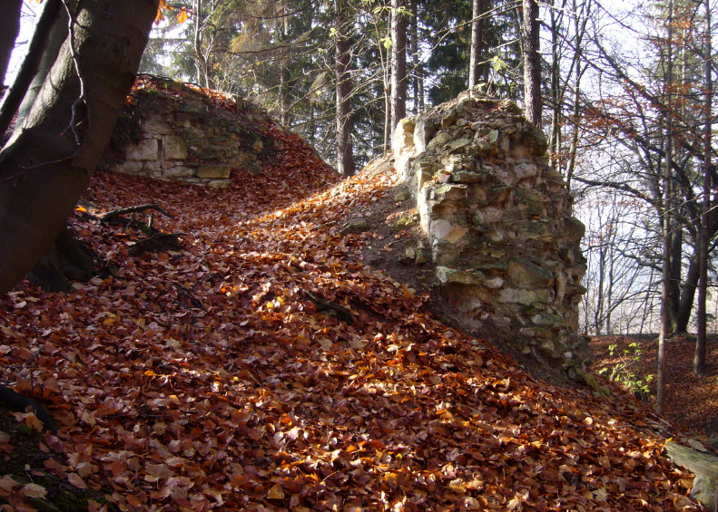 Zřícenina Hradu Džbán, Czech Republic (Czechia)